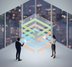 Calendario ilustrado con reparto de tiempos en custodia compartida.